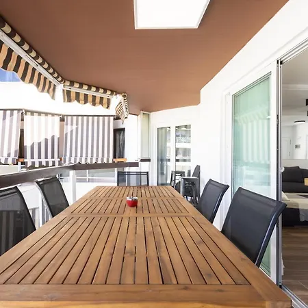 Ferienwohnung Spectacular Sea View Penthouse Los Cristianos  Exterior foto